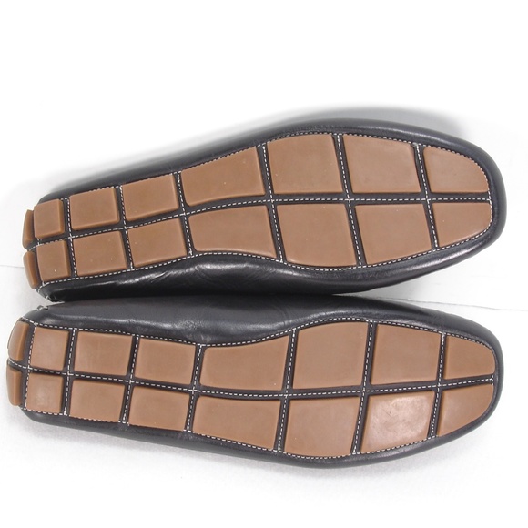 RON WHITE LEATHER LOAFERS DRIVING SHOES 11.5 M main image 4